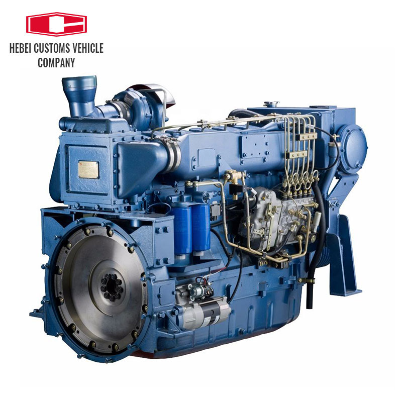 Marine Diesel Engine 6 Cylinders Water Cooled Engineering WD618.C-16 Machinery Marine Diesel Engine 