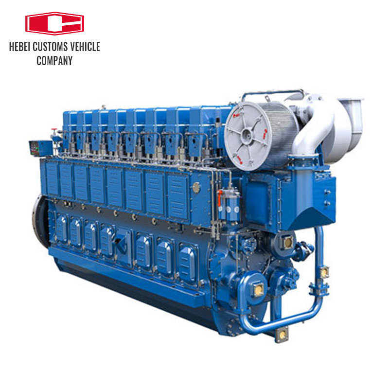 Marine Diesel Engine 6 Cylinders Water Cooled Engineering WHM6160C620-5 Machinery Marine Diesel Engine 