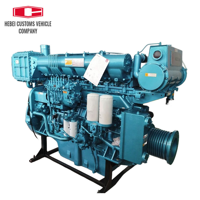 Marine Diesel Engine 6 Cylinders Water Cooled Engineering WHM6160MC718-5 Machinery Marine Diesel Engine 
