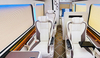7 Seats Gulfstream First Class Classial Toyota Coaster 