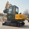 CV-40 3.5 Ton Small Diesel Excavator Is Used inside
