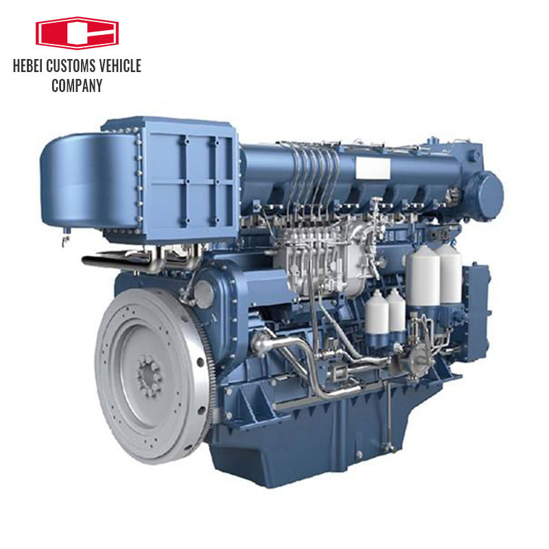 Marine Diesel Engine 6 Cylinders Water Cooled Engineering WHM6160C620-5 Machinery Marine Diesel Engine 