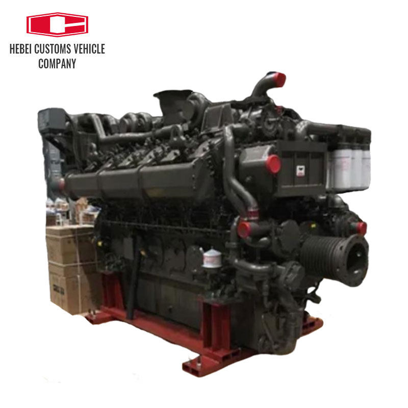 YC6M YC6MK Boat Drive Diesel Engine For Yuchai YC6M280-20 YC6M375-20 YC6MK400-40 turbocharged intercooled Engine