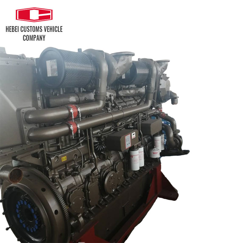 YC8CL Boat Drive Diesel Engine For Yuchai YC8CL1400L-C20 YC8CL1600L-C20 YC8CL1630L-C20 turbocharged intercooled Engine