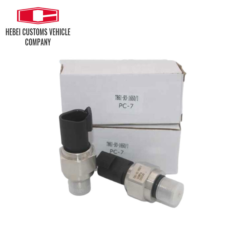Pressure Sensor 7861-93-1650 7861-93-1651 for Komatsu PC200 PC210 PC300 PC400 PC450 Material Industries Excavator Parts