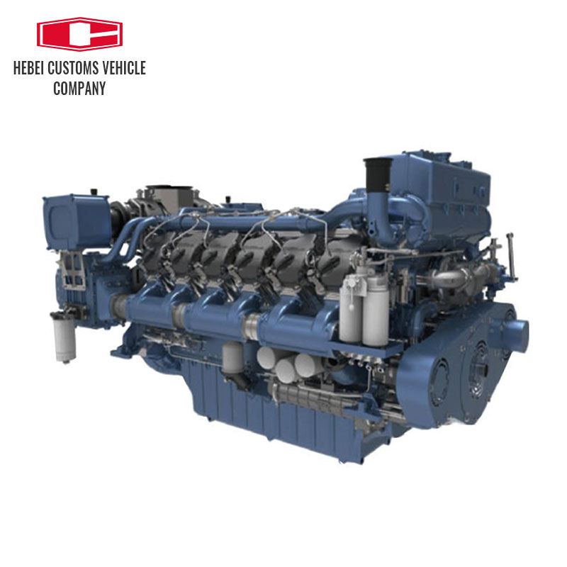 1500HP Weichai Baudouin 12M33 12M33C1500-18 Marine Engine Outboard Diesel Engine for Boats Water-cooled Fit With Marine Ship