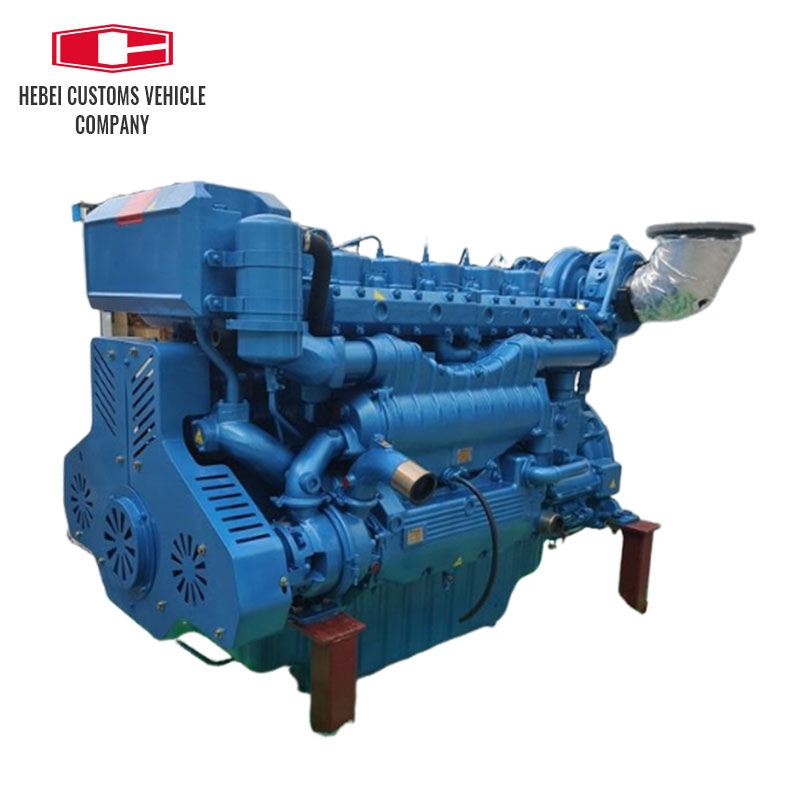  Quality Medium Speed Marine Engine 6M33C830-18E221 830HP For Boats Water-cooled Weichai Baudouin Water Cooled Diesel Engine 