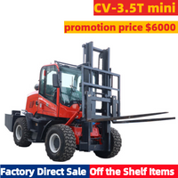 CV-3.5T Mini Powerful All-terrain Off-road Forklift