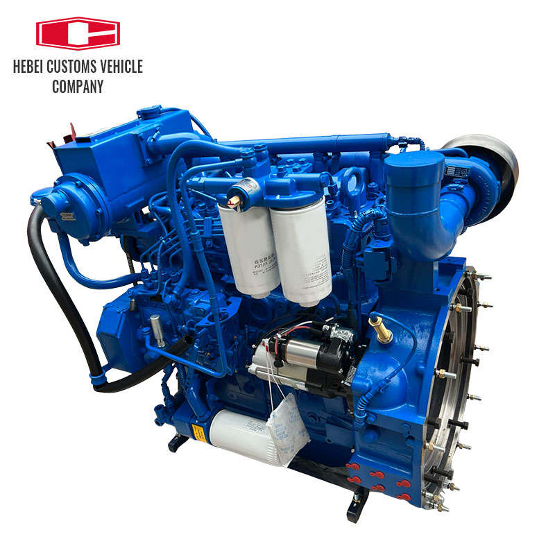 WP4C95-18 Marine Boat Diesel Engine With Advance Gearbox Electric Start for Boat Water Cooled Marine Diesel Engine Exporter