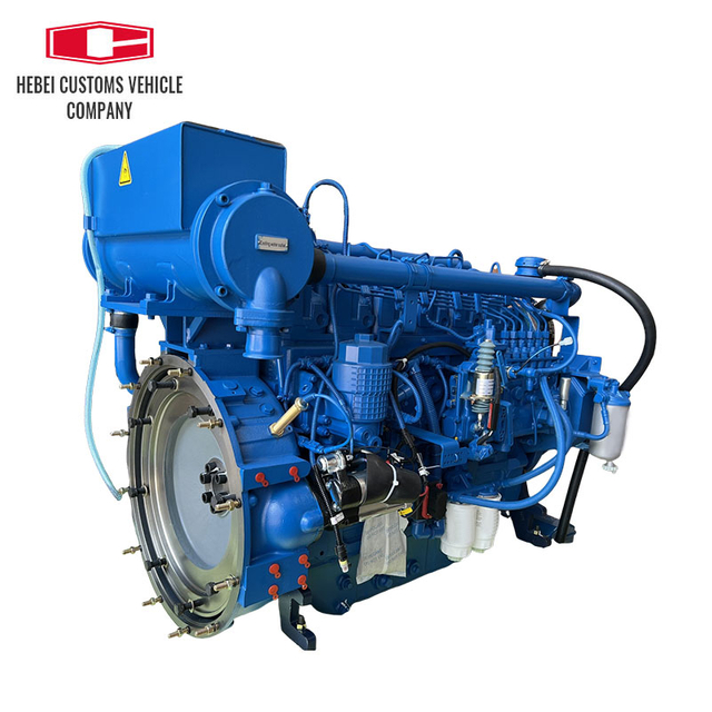 WP6C120-15 Motor Marine diesel Engine Air Cooled Marine Diesel Engine Small Air Cooled Boat Engine Industrial Water Pump Boats