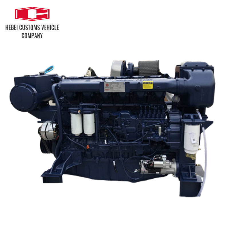  Marine Boat Diesel Engine WP12C400-18 6 Cylinders Water Cooled Engineering Water Cooled Diesel Engine for Fishing Boat