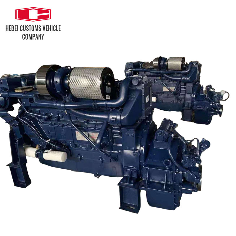 WD10C190-15 WD10C200-21 Marine Diesel Engine 6 Cylinders Water Cooled Engineering Machinery Marine Diesel Engine For Industrial Water Pump Boats